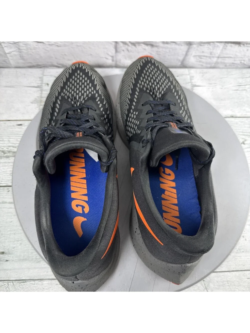 Nike Air Zoom Winflo 6 Marathon Running Shoes Black CU4834-001 Men’s US 11